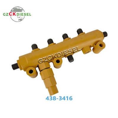 কেনা Common Rail Fuel Tube 438-3416 4383416  E320D E323D Excavator C6.4 C6.6 ইঞ্জিনের জন্য অনলাইনে উৎপাদন
