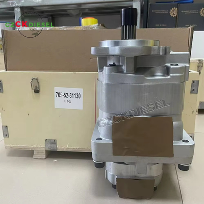 কেনা হাইড্রোলিক গিয়ার পাম্প 705-52-31130 705-52-31170 705-52-30490 লোডার WA500-3 WA500-3LK এর জন্য অনলাইনে উৎপাদন