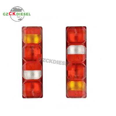 অরিজিনাল ট্রাক টেইল ল্যাম্প বাম YZ952581500001 ডান টেল ল্যাম্প YZ952581500002 HOWO NJ17 টেল লাইটের জন্য LHS