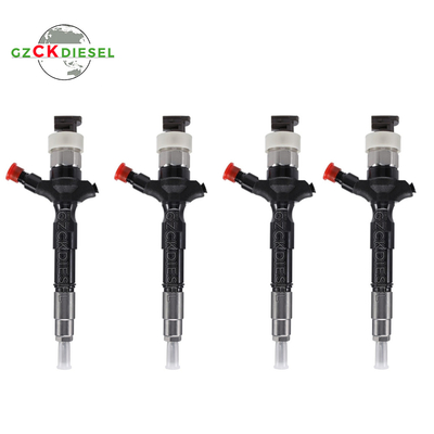 টয়োটা 1KD-FTV 3.0L ইঞ্জিনের জন্য জ্বালানী ইনজেক্টর 295050-0100 23670-30190 295050-0210 23670-30410