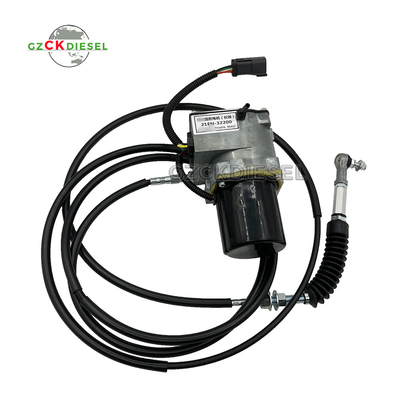 R130-5 R215-7 R220-5/7 R210-7 R290-7 R320-7 খননকারীর জন্য থ্রোটল মোটর 21EN-32200
