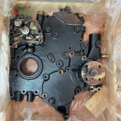 মূল D06FR টাইমিং গিয়ার কেস সমাবেশ 32R11-00010 তেল পাম্প সঙ্গে SY245H SY265C Excavator জন্য জল পাম্প